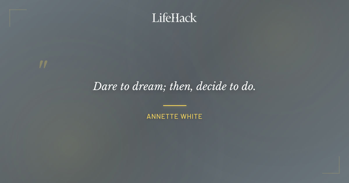 Quote by Annette White