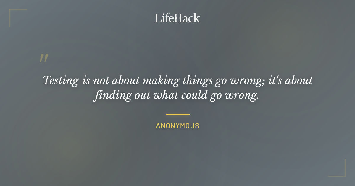 Quote by Anonymous