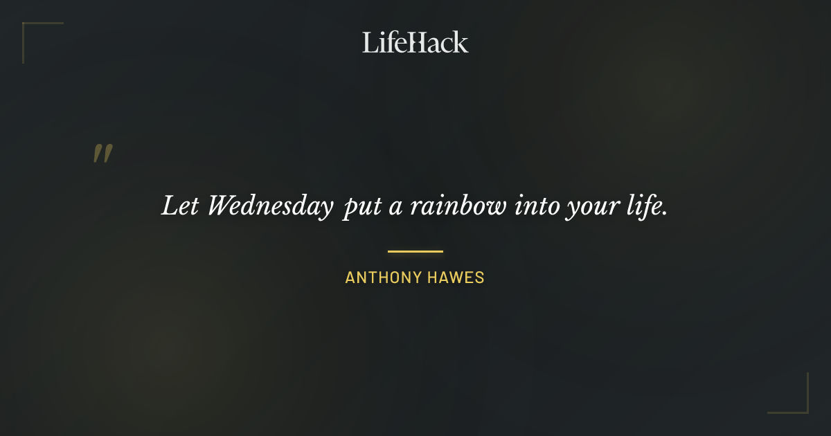 Quote by Anthony Hawes