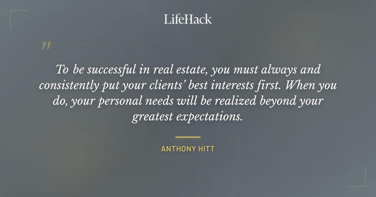 Quote by Anthony Hitt