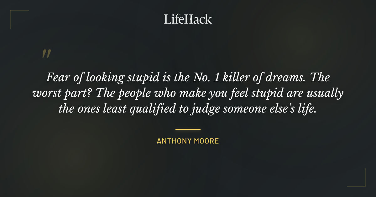 Quote by Anthony Moore