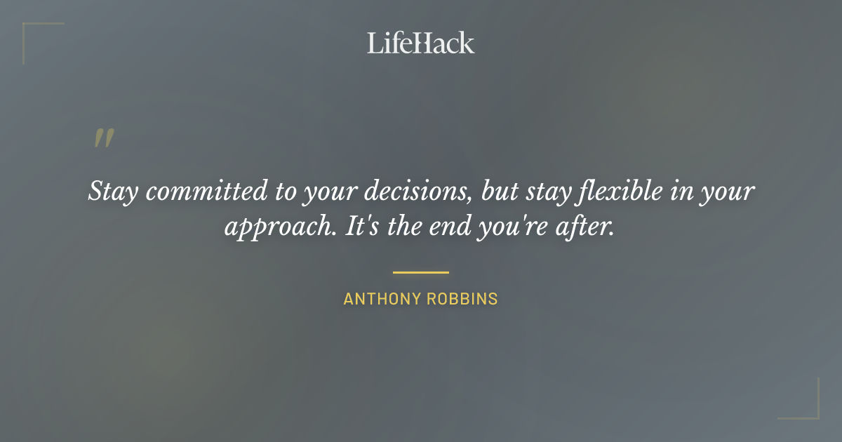 Quote by Anthony Robbins