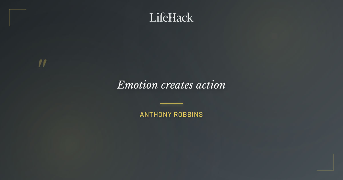 Quote by Anthony Robbins