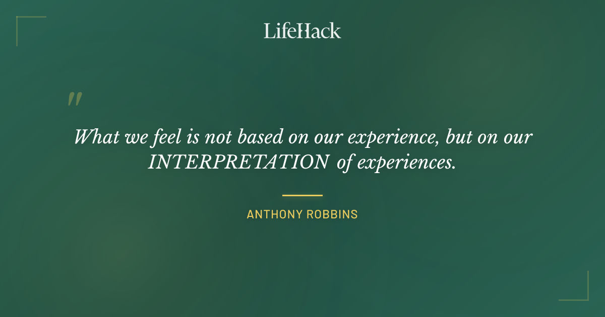 Quote by Anthony Robbins