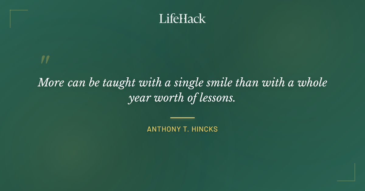Quote by Anthony T. Hincks