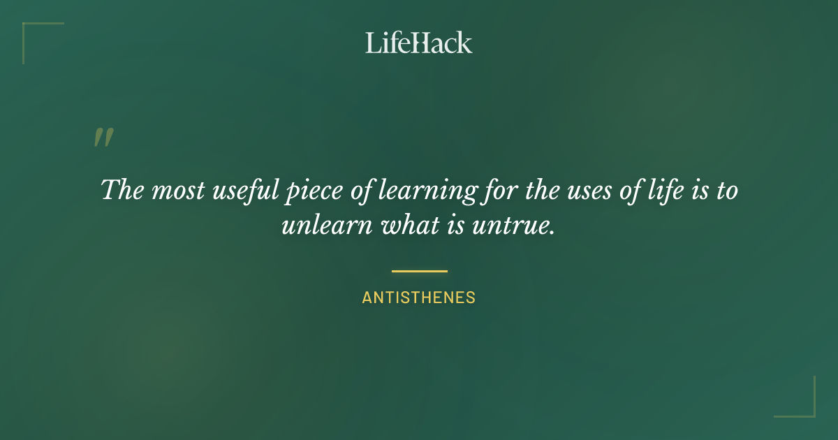 Quote by Antisthenes