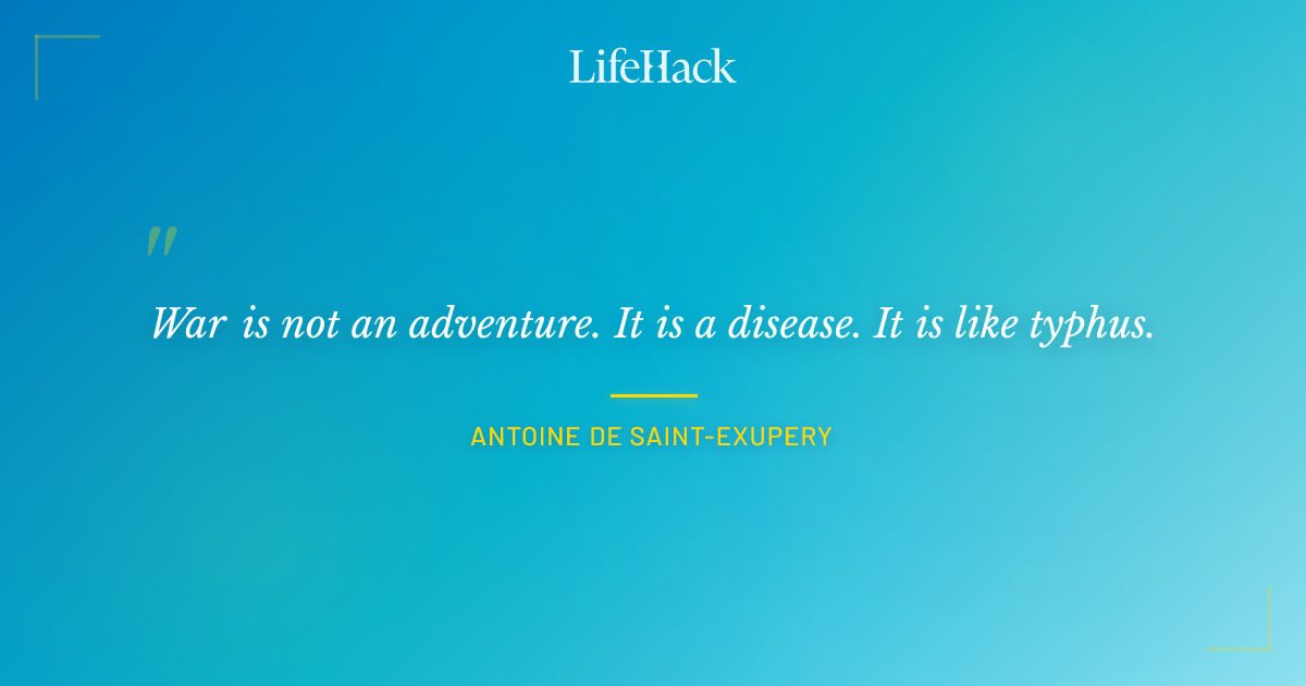 Quote by Antoine de Saint-Exupery