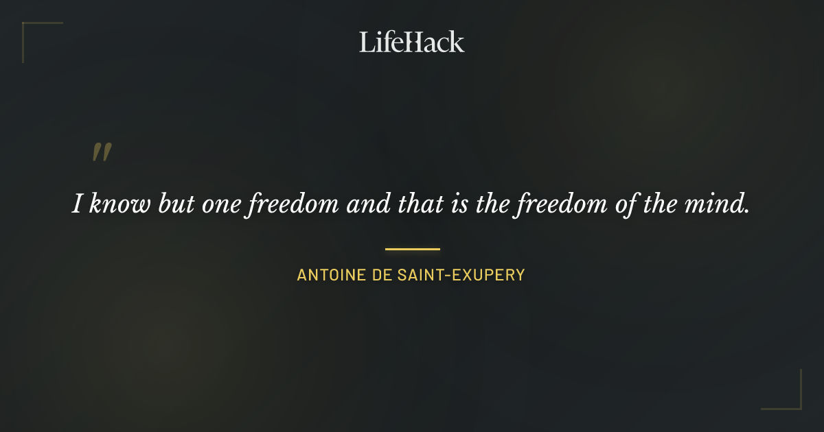 Quote by Antoine de Saint-Exupery