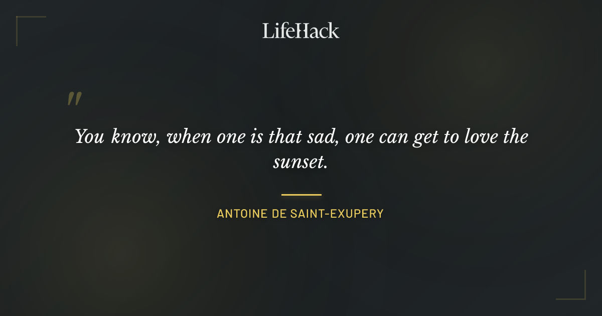 Quote by Antoine de Saint-Exupery