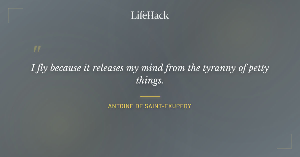 Quote by Antoine de Saint-Exupery