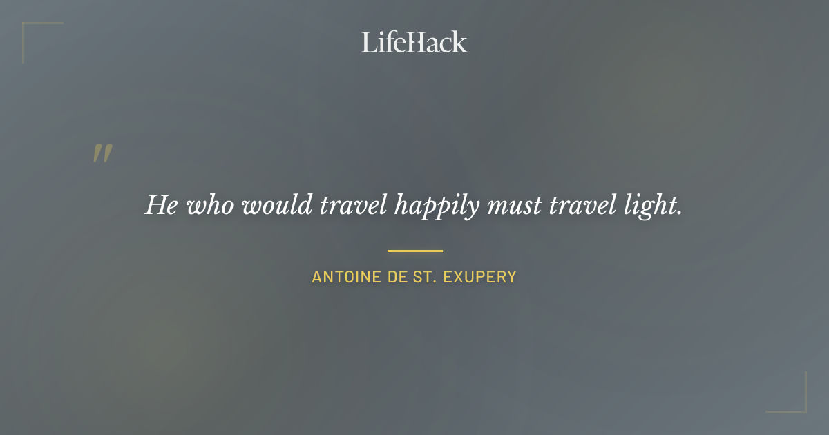 Quote by Antoine de St. Exupery