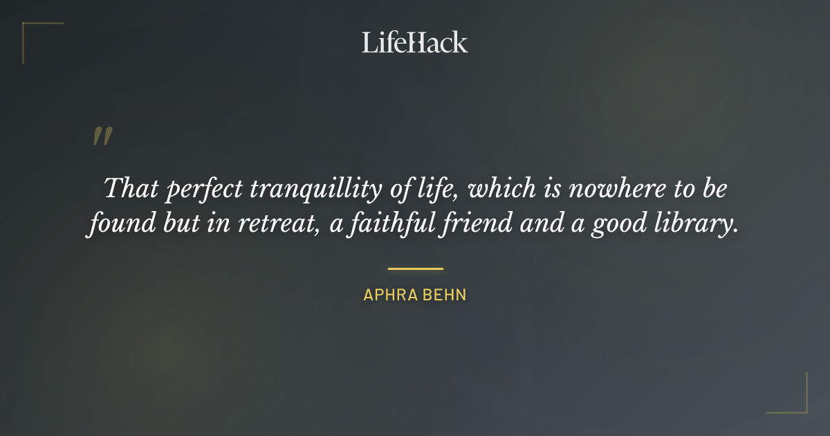 Quote by Aphra Behn