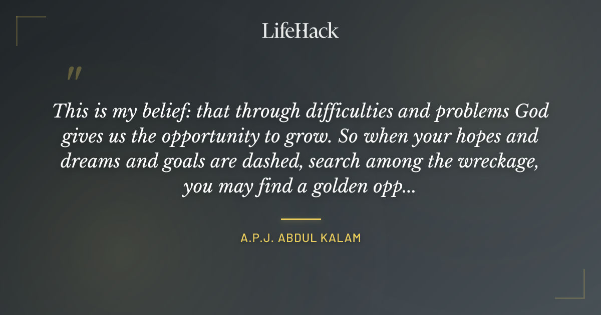 Quote by A.P.J. Abdul Kalam