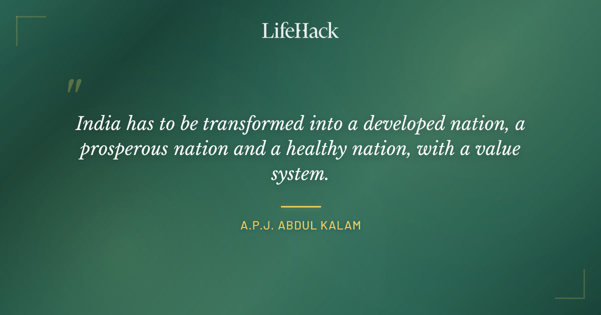 Quote by A.P.J. Abdul Kalam