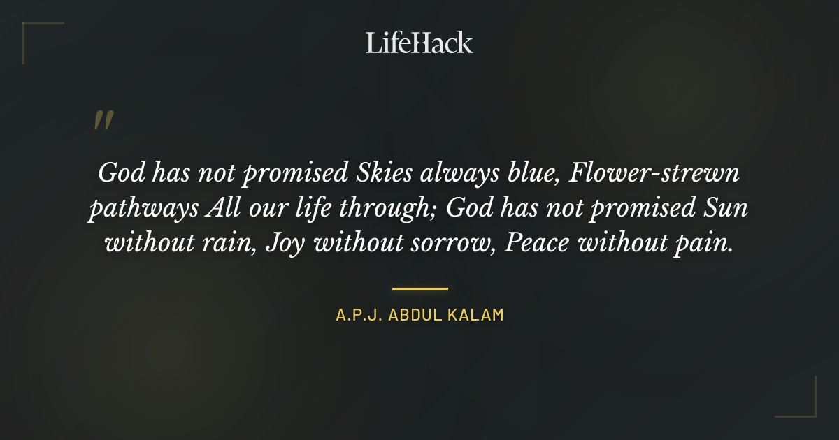Quote by A.P.J. Abdul Kalam
