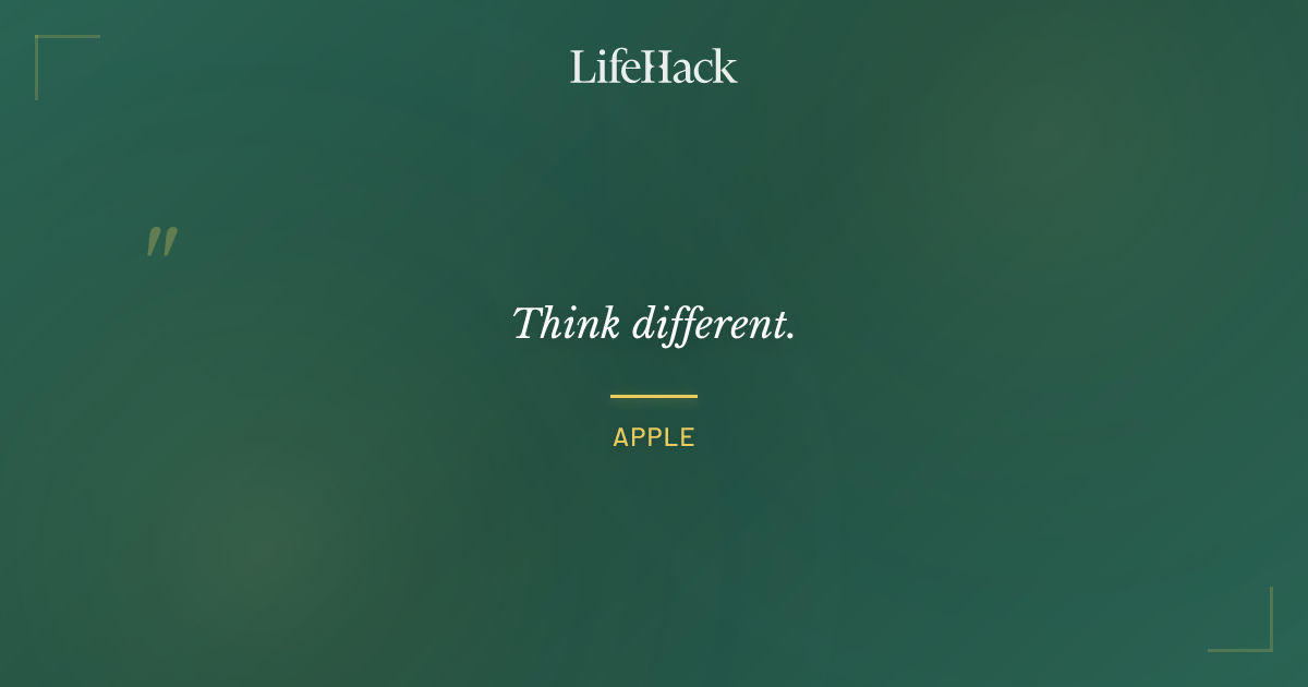 Quote by Apple