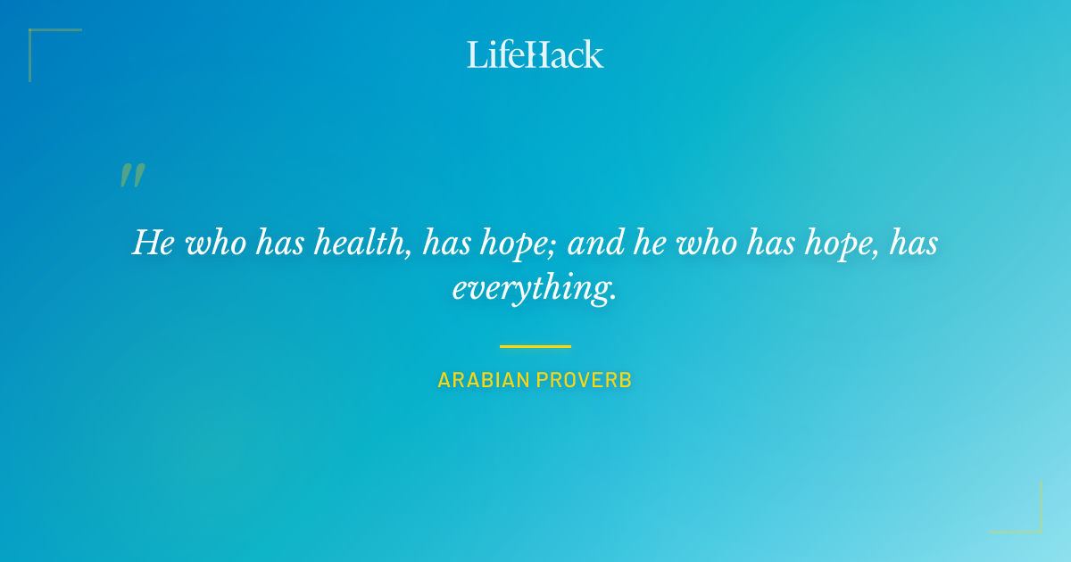 Quote by Arabian Proverb