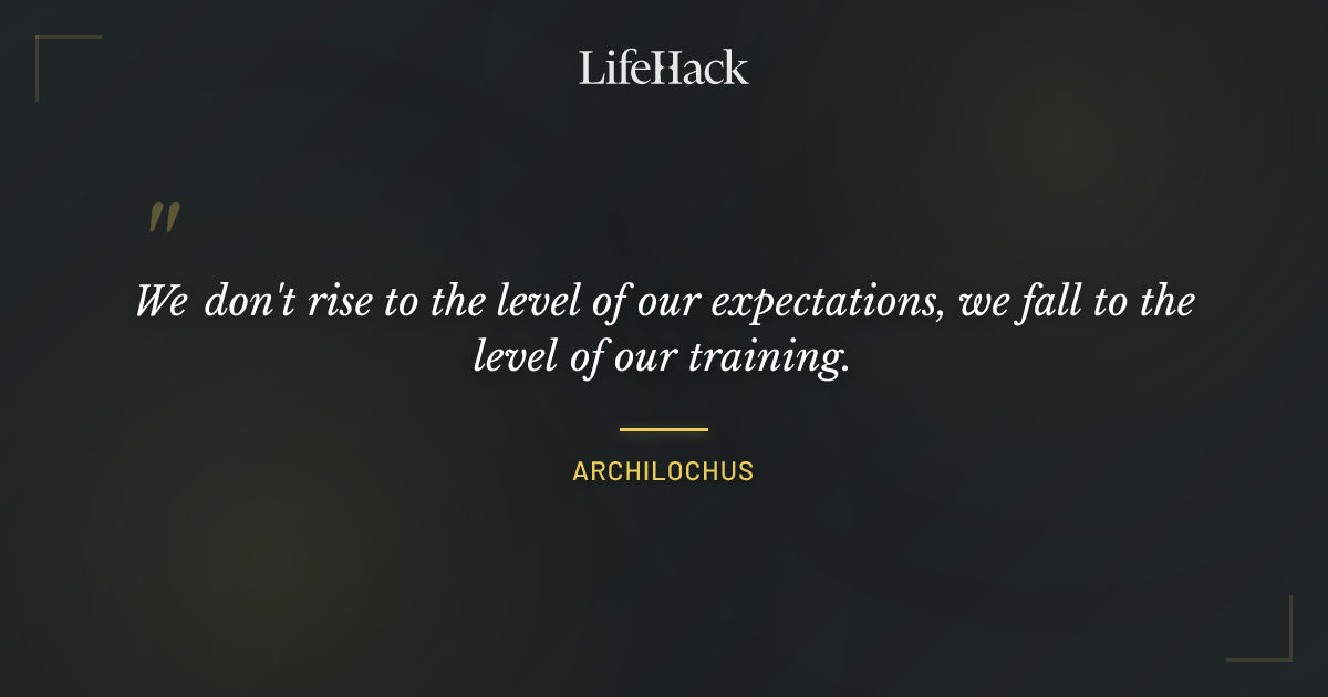 Quote by Archilochus