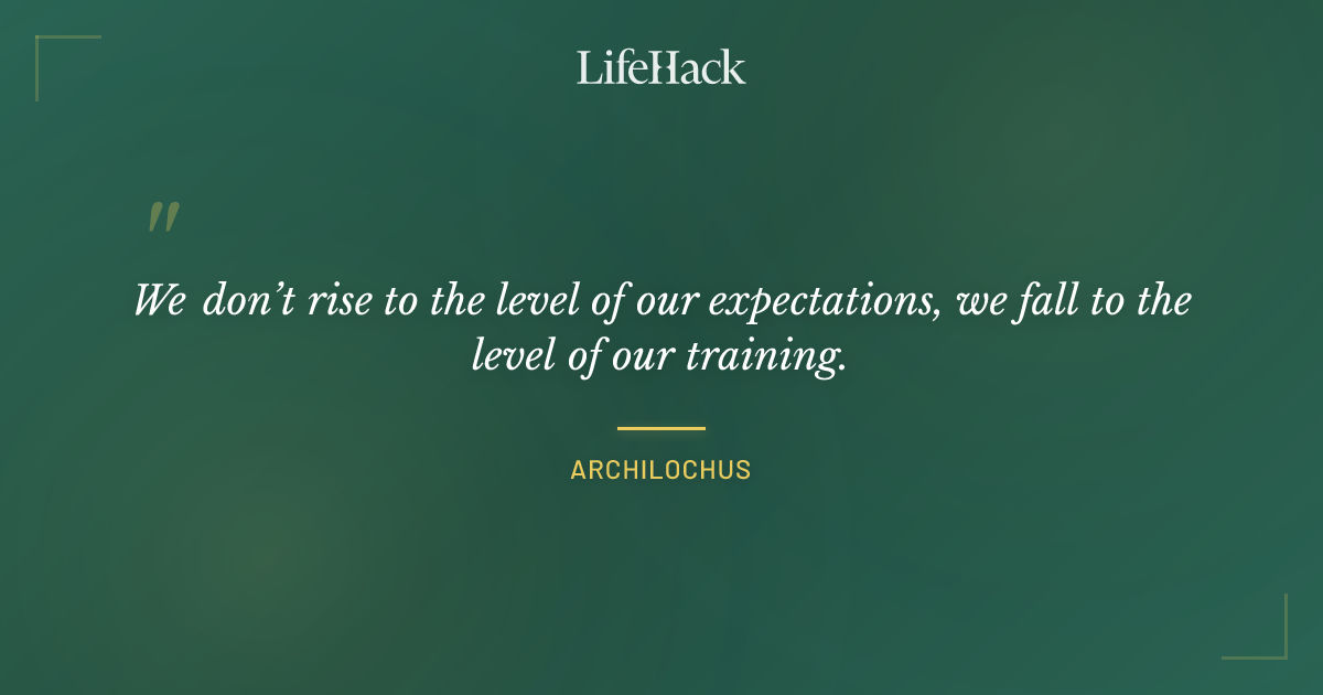 Quote by Archilochus