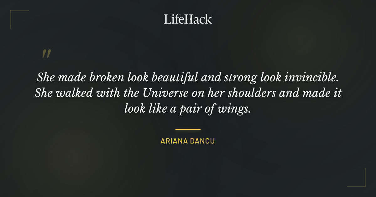Quote by Ariana Dancu