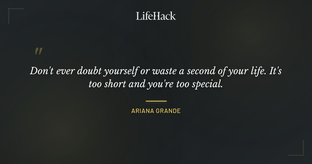 Quote by Ariana Grande