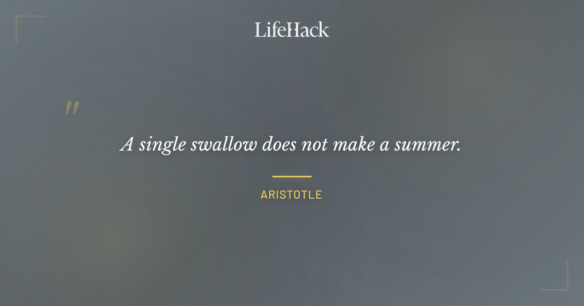 Quote by Aristotle