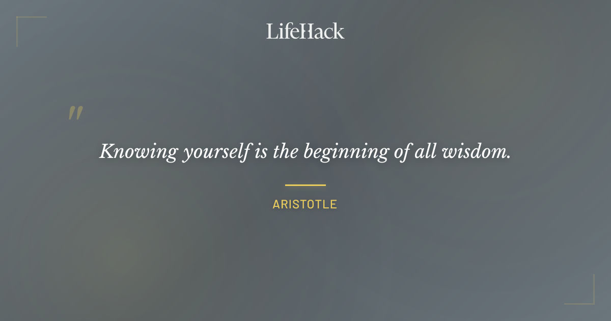 Quote by Aristotle