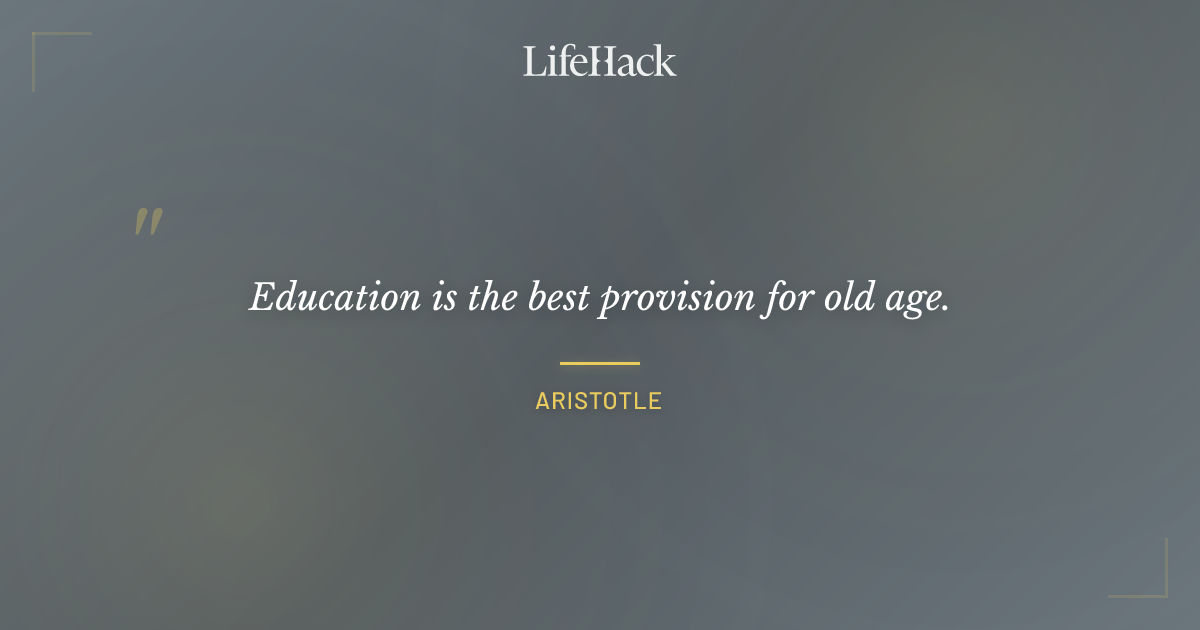 Quote by Aristotle