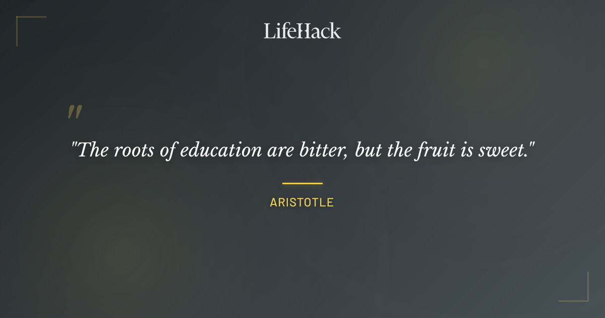 Quote by Aristotle