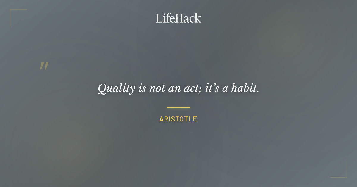 Quote by Aristotle