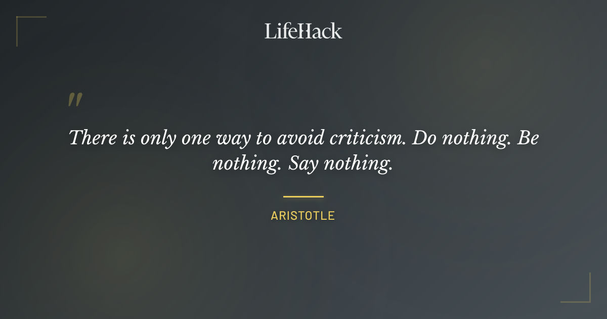 Quote by Aristotle