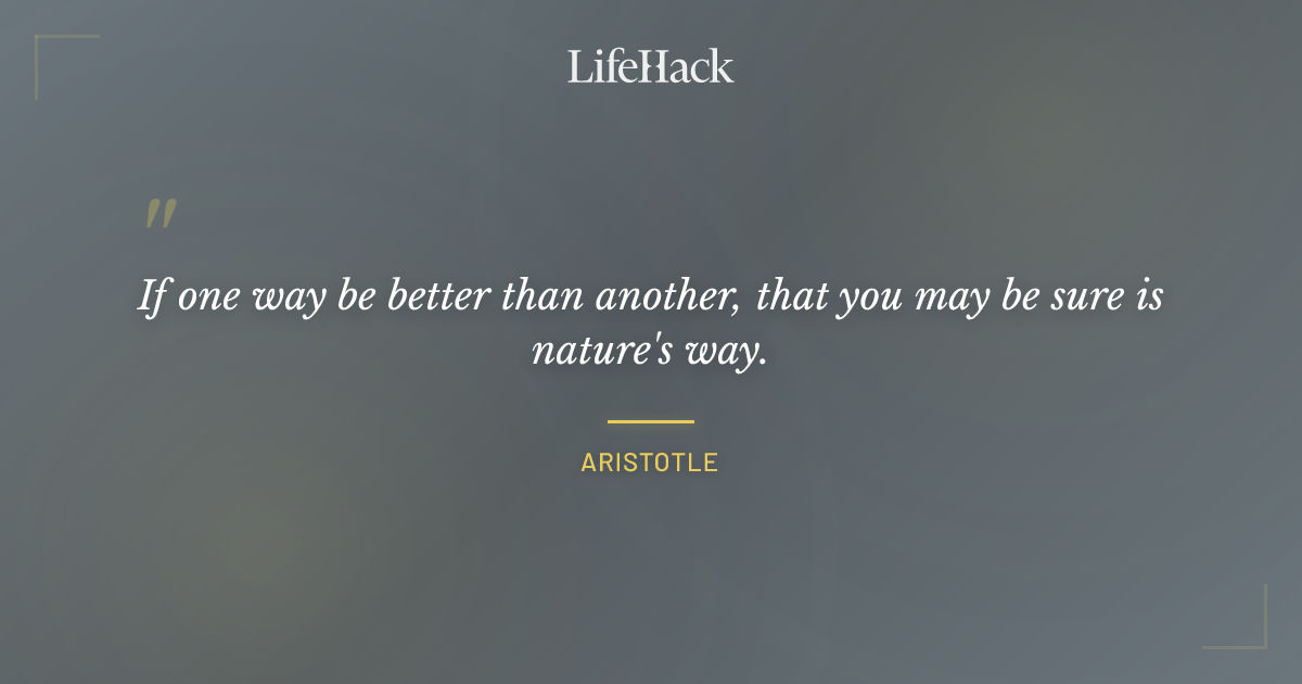 Quote by Aristotle