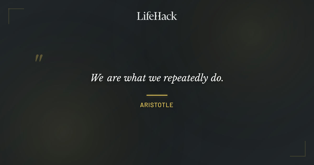 Quote by Aristotle