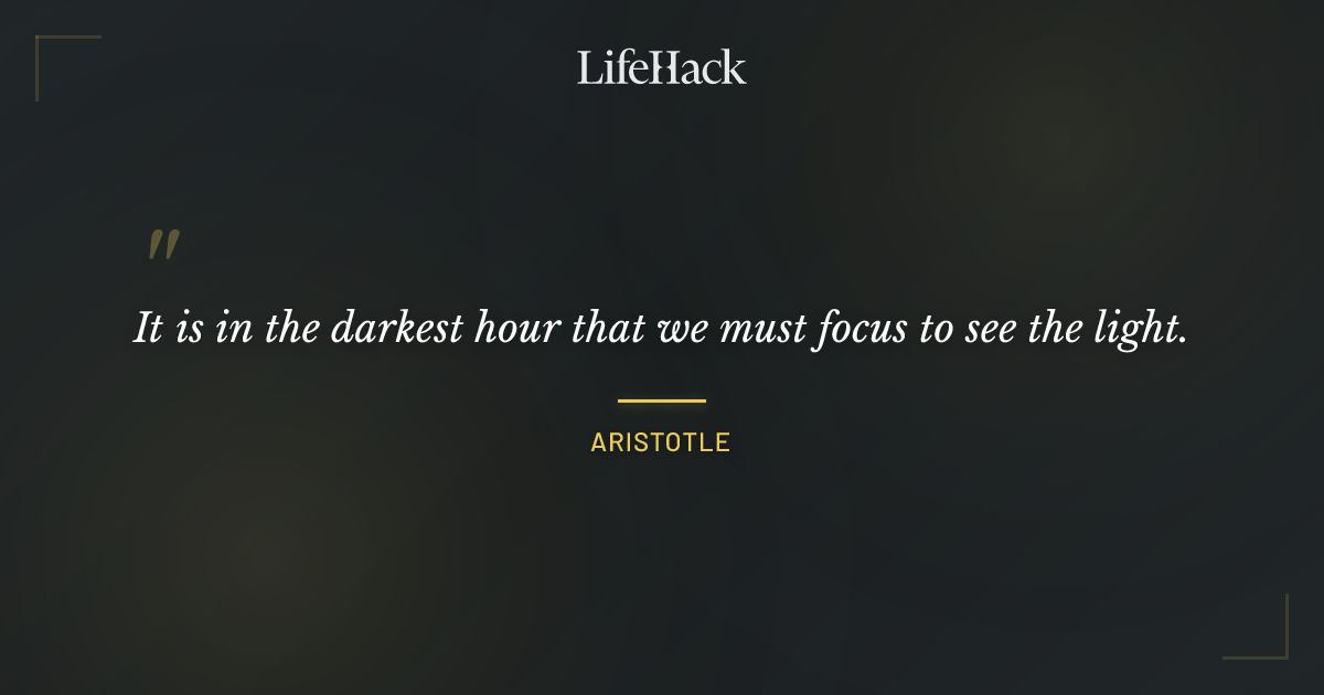 Quote by Aristotle