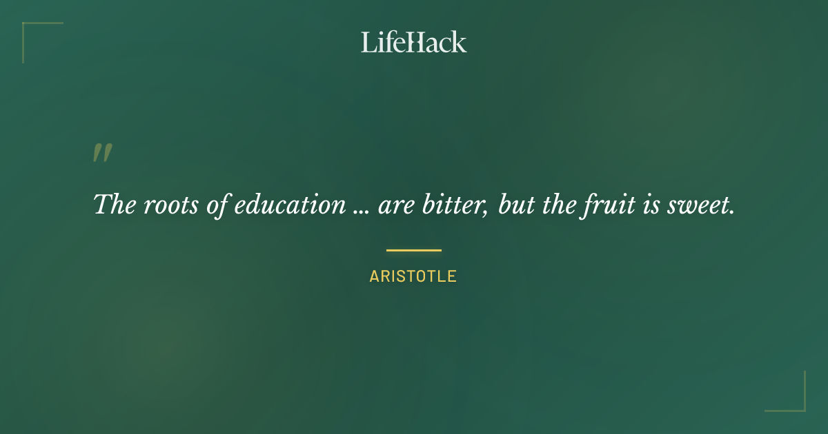 Quote by Aristotle