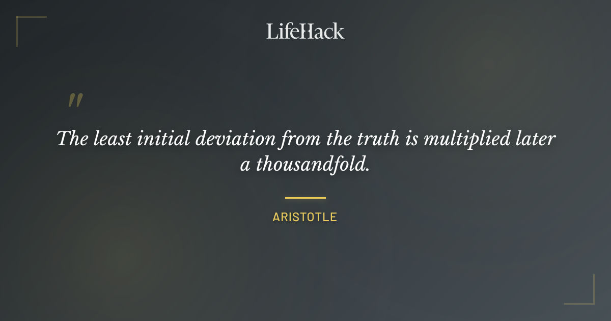 Quote by Aristotle