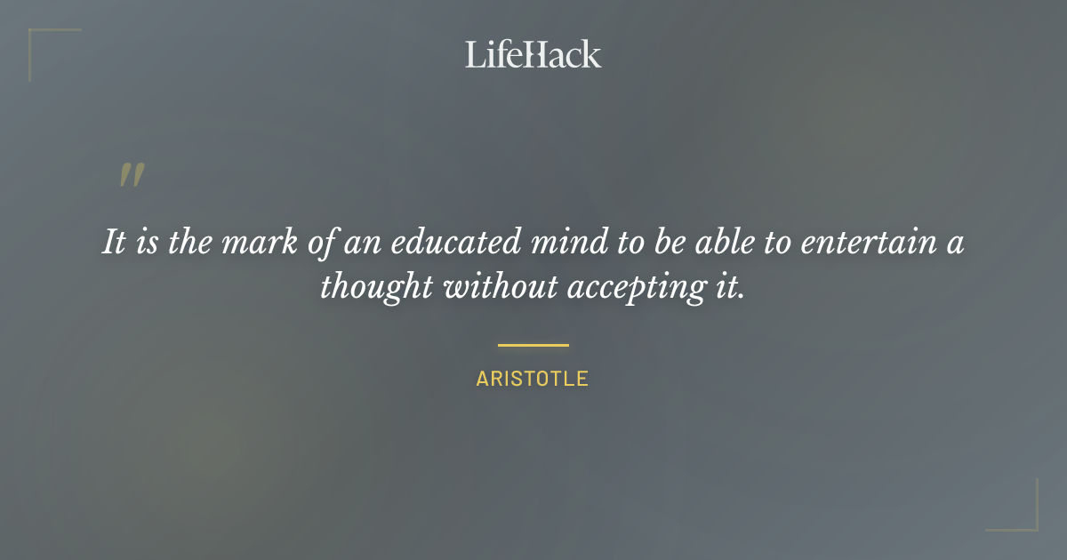 Quote by Aristotle