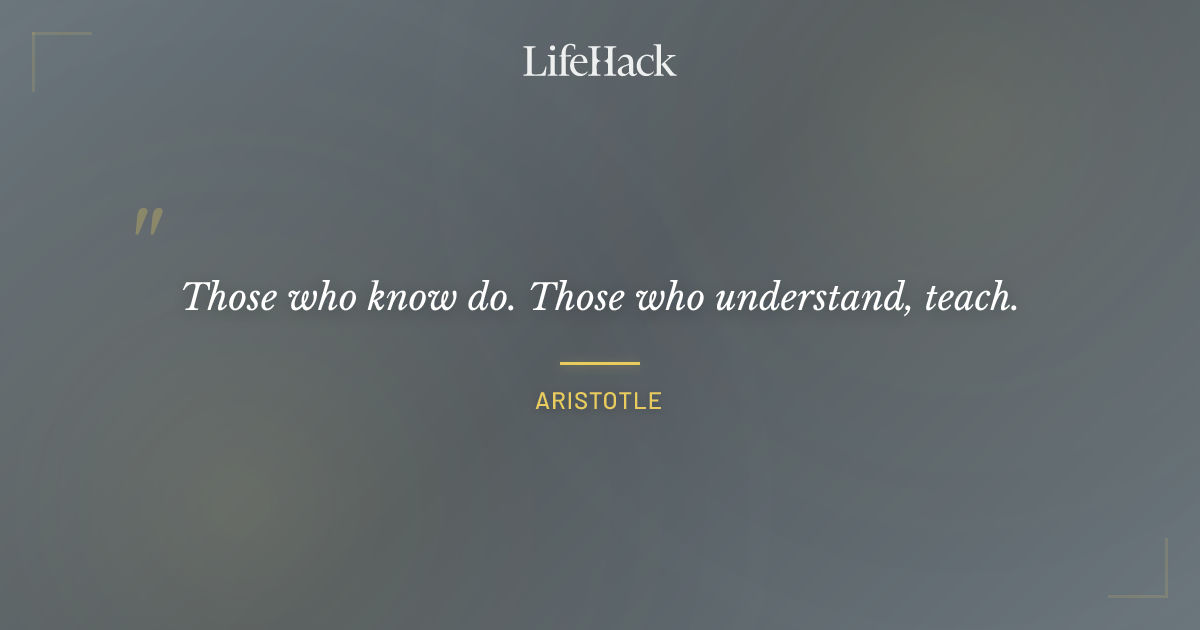 Quote by Aristotle