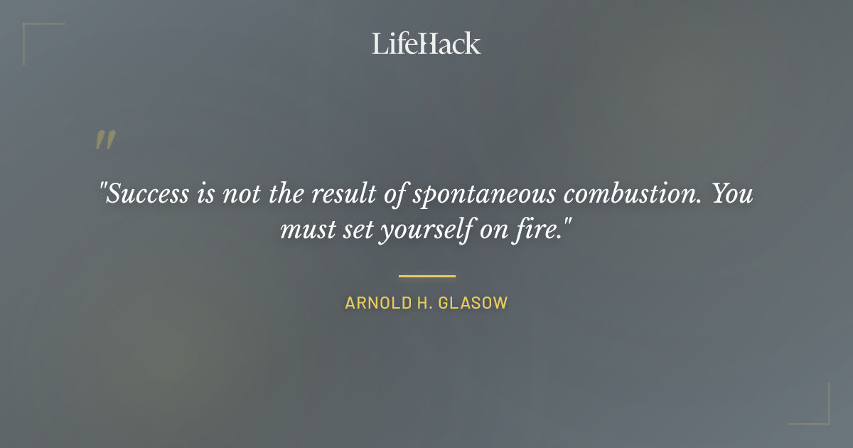 Quote by Arnold H. Glasow
