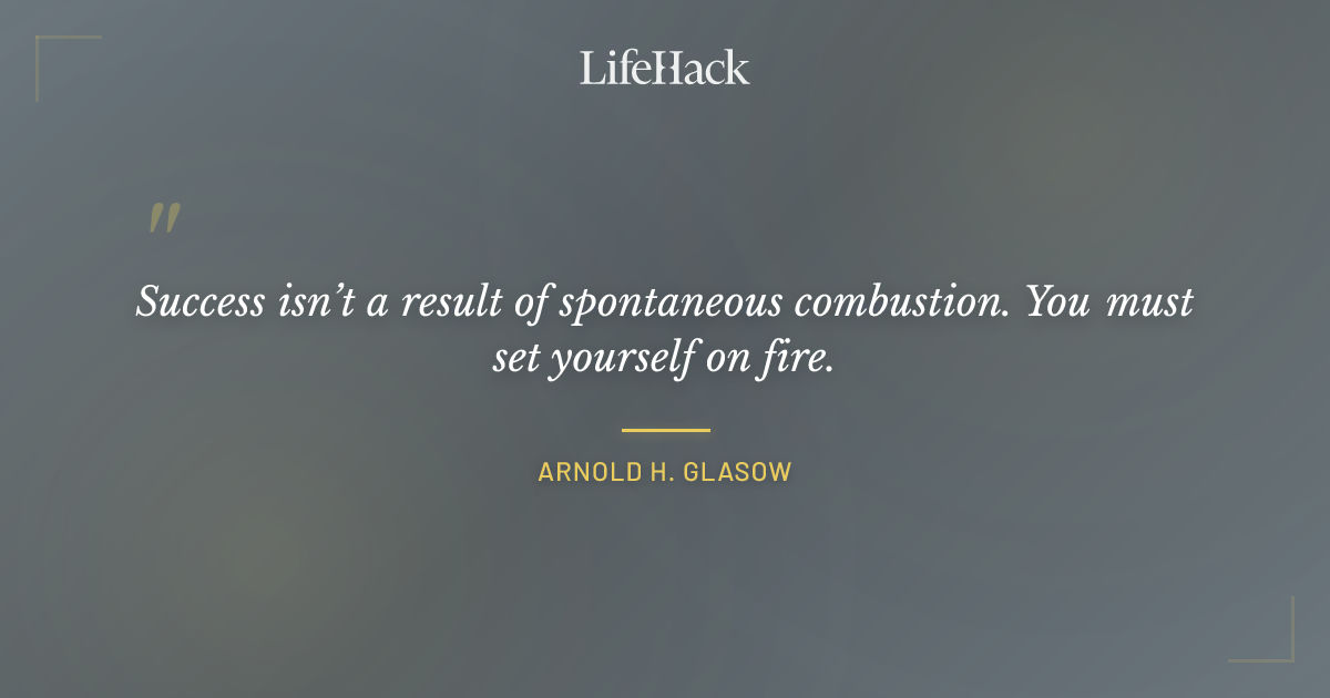 Quote by Arnold H. Glasow