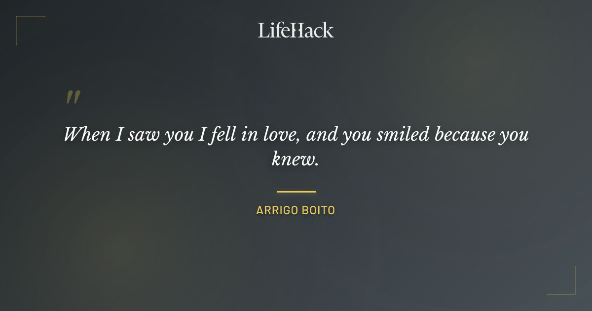 Quote by Arrigo Boito