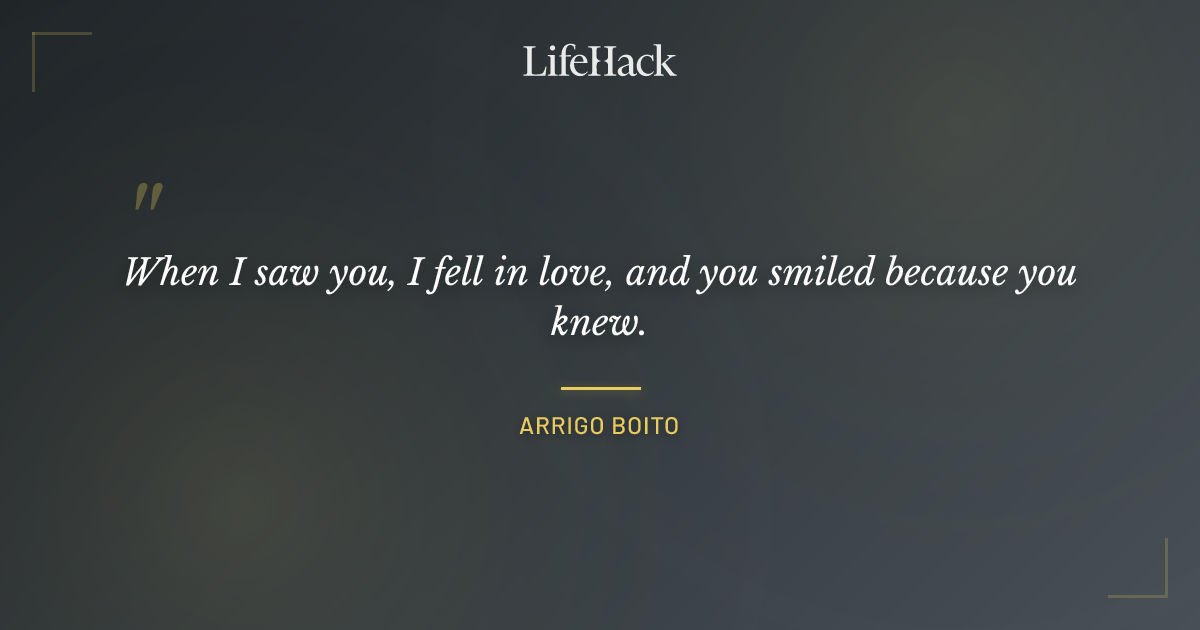Quote by Arrigo Boito