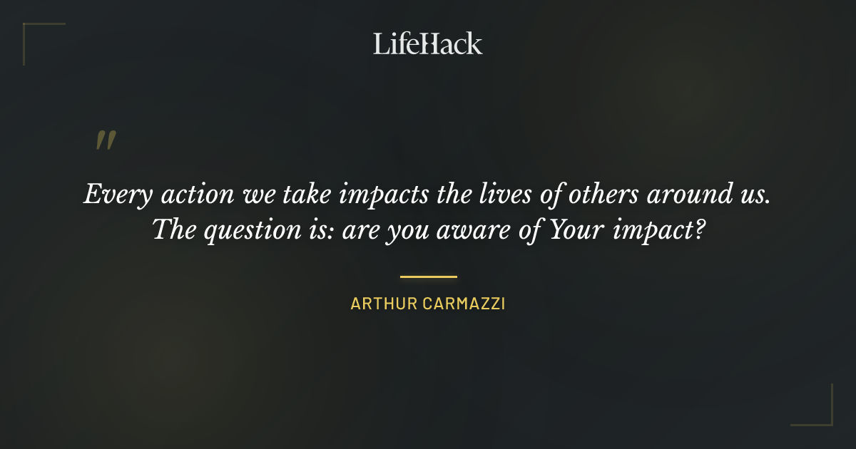 Quote by Arthur Carmazzi