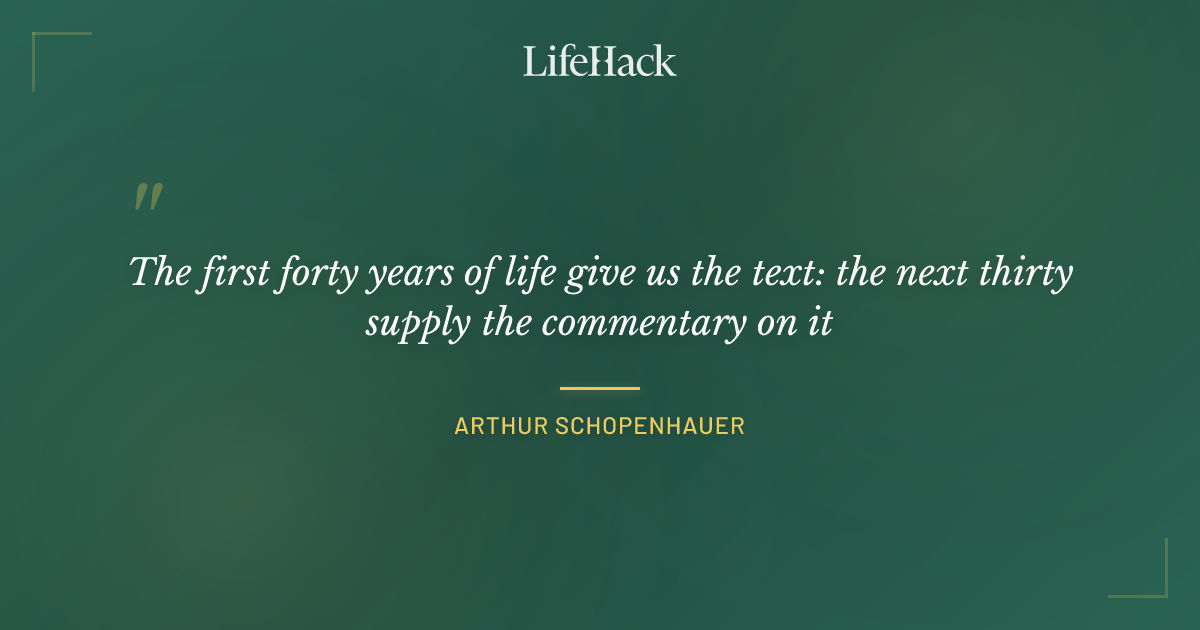 Quote by Arthur Schopenhauer