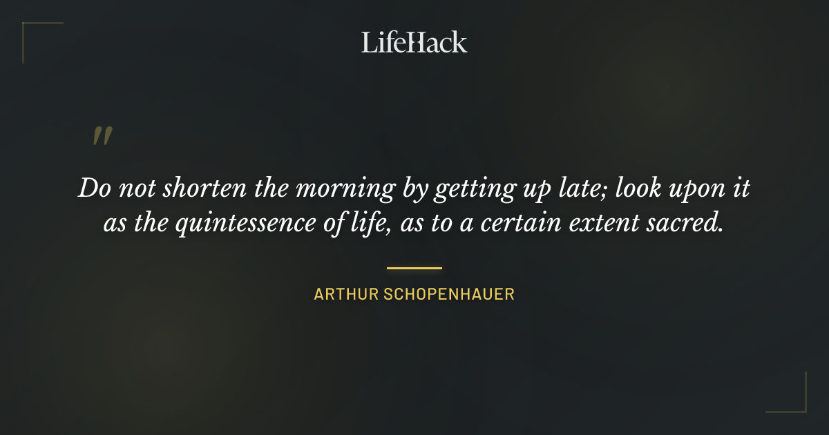 Quote by Arthur Schopenhauer