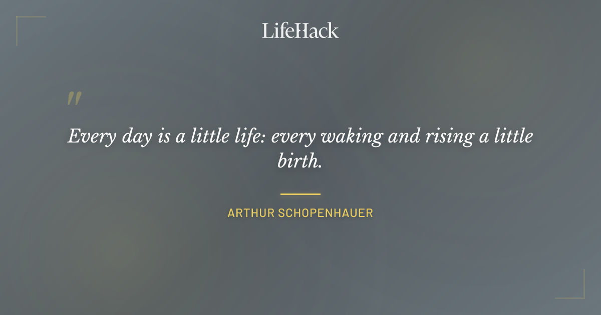 Quote by Arthur Schopenhauer
