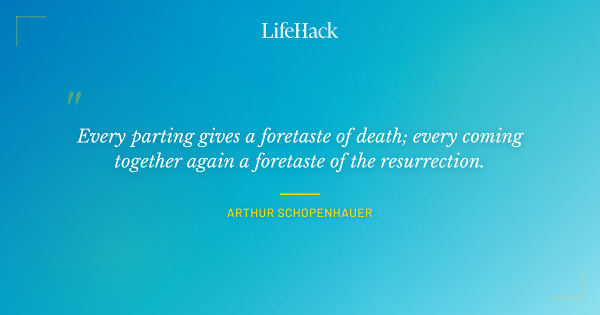 Quote by Arthur Schopenhauer