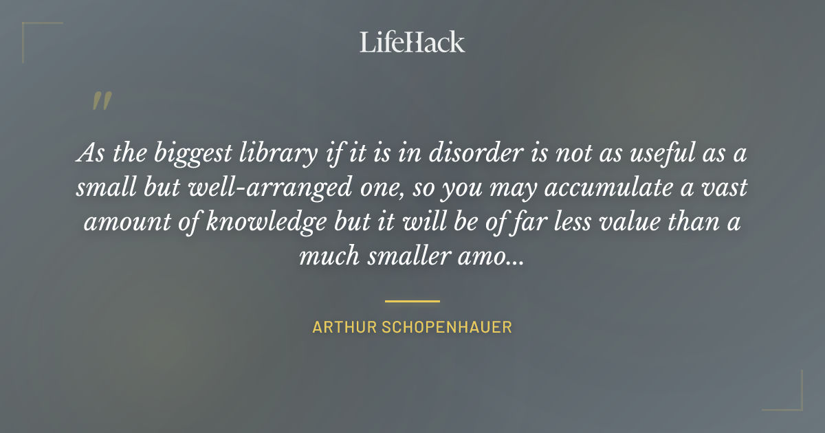Quote by Arthur Schopenhauer