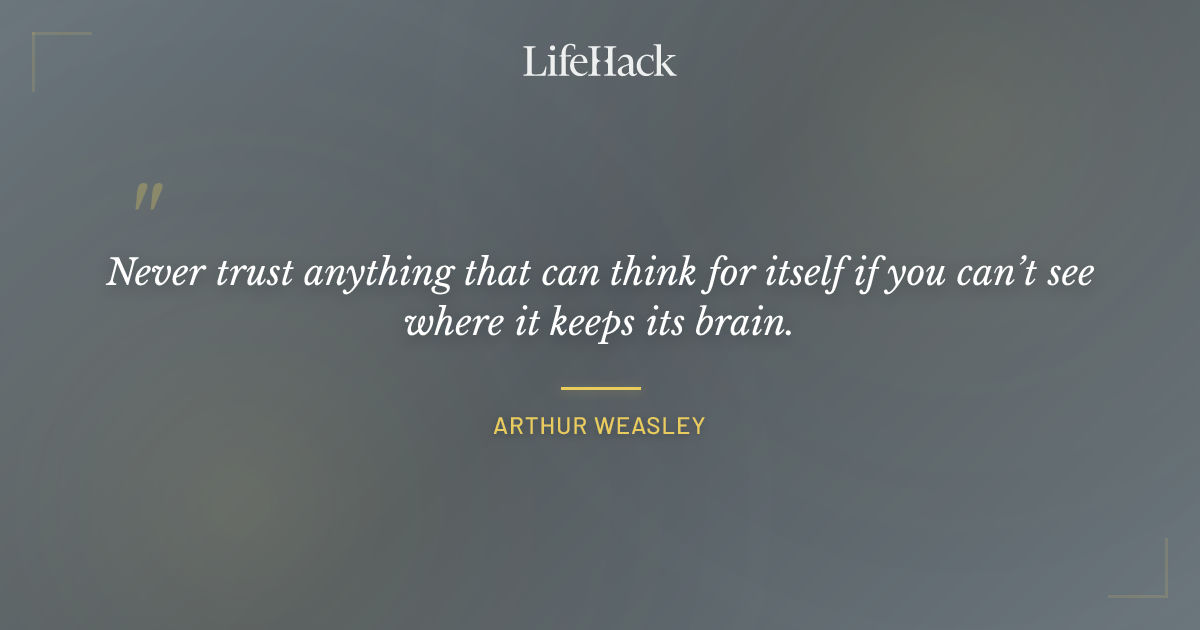 Quote by Arthur Weasley