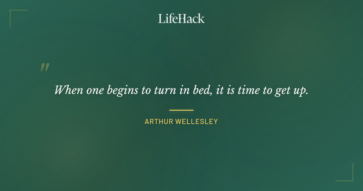 Quote by Arthur Wellesley